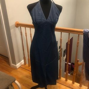Denim halter Tommy Hilfiger dress